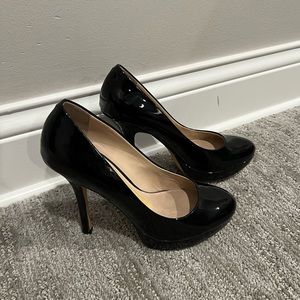 Joan and David Black Patent Leather Pump, 5.5